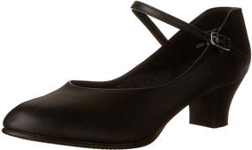 img 4 attached to Capezio Women's Jr Footlight Character Shoes: Stylish and Supportive Athletic Footwear for Women