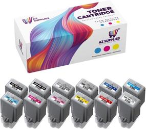 img 4 attached to 🖨️ 12-Pack Compatible AZ Ink Cartridge Replacement for Canon PFI-1000, for use in imagePROGRAF PRO-1000 (PB, MB, C, M, Y, R, PM, GY, PC, CO, PG, B)