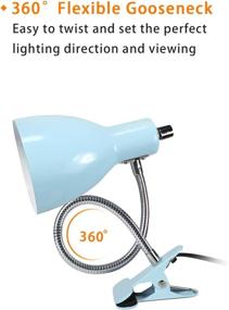 img 3 attached to Green-03 Desk Lamp with Eye-Caring 360° Rotation - Perfect for Bedroom and Office Lighting