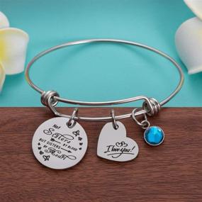 img 3 attached to 👯 Raysunfook Sisters Birthstone Bracelet - Friendship Jewelry for Girls | SEO-Optimized