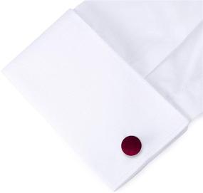 img 1 attached to Honey Bear Fabric Cotton Cufflinks Men's Accessories
