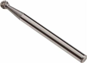 img 4 attached to 🔩 Forney 60135 Tungsten Carbide Burr, 1/8-Inch Shank, Ball Shaped, 1/8-Inch Diameter, Dark Grey - Enhanced SEO