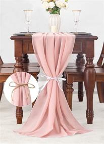 img 3 attached to 🌸 Beauty in Bloom: Joybest Blushing Chiffon Romantic Decorations