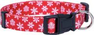 christmas dog collar by native pup logo