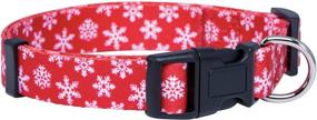 img 4 attached to Christmas Dog Collar by Native Pup