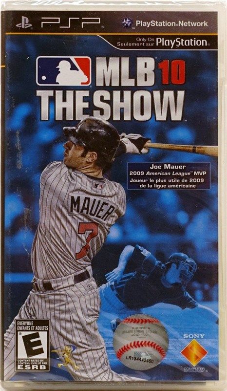 mlb 10 psp sony 로고