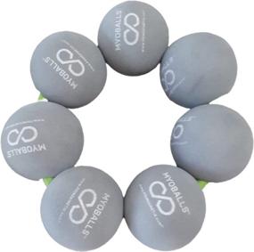 img 4 attached to 🔴 PRIMEKINETIX MyoBalls Foam Roller TriggerPoint Massage Balls: Complete Muscle Recovery and Joint Relief Set (Gray - 7 Balls)