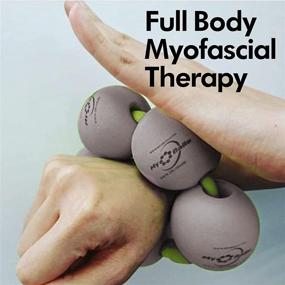 img 3 attached to 🔴 PRIMEKINETIX MyoBalls Foam Roller TriggerPoint Massage Balls: Complete Muscle Recovery and Joint Relief Set (Gray - 7 Balls)