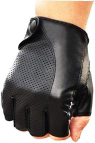 img 4 attached to Genuine Leather Perforated Sheepskin Driving Gloves