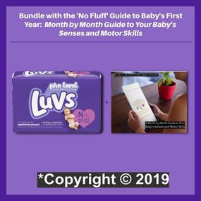 img 3 attached to Luvs Diapers Newborn (N) - Less Than Ten Pounds - 31 Diapers + Expert Baby's First Year Guide