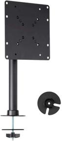 img 2 attached to 🖥️ Monoprice Adjustable Tilting Monitor Mount - Black | Compatible with 42 Inches Screens - Workstream Collection (134078)