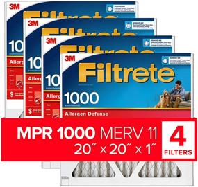 img 4 attached to 🌬️ Allergen Defense Furnace Filter by Filtrete