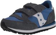 saucony kids jazz double sneaker boys' shoes: stylish and comfortable footwear for sneaker enthusiasts logo