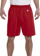 🩳 premium comfort and style: champion cotton gym shorts 8187 логотип