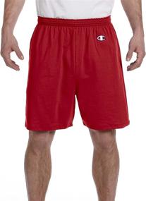 img 4 attached to 🩳 Premium Comfort and Style: Champion Cotton Gym Shorts 8187