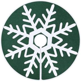 img 4 attached to HOHOTIME Christmas Snowflakes Pattern Decoration