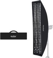 📸 godox 12"x47" softbox with honeycomb grid strip - perfect studio flash accessory! logo