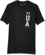 under armour vertical sleeve t shirt sports & fitness logo