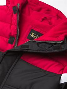 img 2 attached to IXtreme Colorblock Puffer Jacket Black