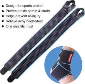 img 2 attached to 👣 Breathable Compression Support for Ankle Husoo