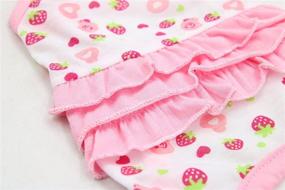 img 1 attached to 🐶 DroolingDog Pet Dog Dress: 3-Tier Ruffle Pleated Skirts, Perfect for Small Dogs, Stylish and Comfortable