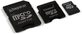 img 3 attached to Kingston 2 GB microSD Flash Memory Card with SD and miniSD Adapters – SDC/2GB-2ADP: High-Quality Storage Solution for Multiple Devices