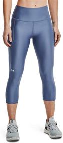 img 4 attached to 👖 High-Quality HeatGear Women's High Waisted Capri Leggings with Pockets by Under Armour