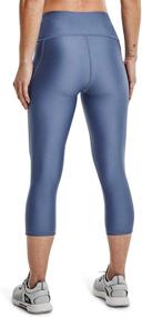 img 2 attached to 👖 High-Quality HeatGear Women's High Waisted Capri Leggings with Pockets by Under Armour