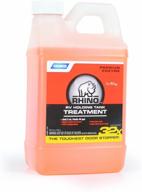 🚽 camco 41514 rhino heavy duty holding tank treatment - effective odor elimination in your rv tote tank for 7 days and waste digestion - pine scent, 64 oz logo