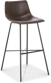 img 3 attached to 👍 Poly and Bark Paxton 29” Bar Stool Set Review: Stylish & Sturdy Brown Stools (Set of 2)