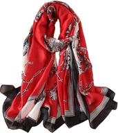 🧣 fonshow mulberry fashion scarves: lightweight women's accessories for scarves & wraps - enhanced seo logo