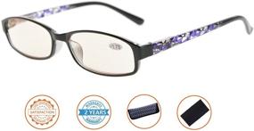 img 3 attached to 👓 Men's Accessories: Eyestrain Crystal Computer Reading Glasses, Sunglasses, and Eyewear Accessories