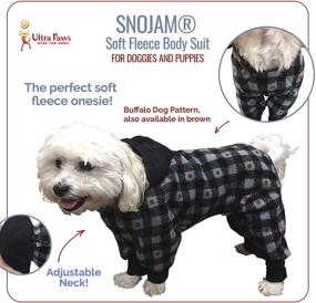 img 3 attached to 🐾 UltimatePaws SnowJamz - All-Weather Dog Pyjamas and Comfortable Bodysuit