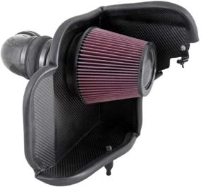 img 4 attached to 🚀 K&amp;N Cold Air Intake Kit: Enhanced Performance, Boost Horsepower: Fits 2012-2015 CHEVROLET (Camaro ZL1)63-3079