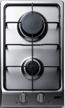 summit gc22ss gas cooktop stainless steel logo
