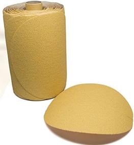 img 3 attached to 🪚 Benchmark Abrasives 6" Discs on a Roll - PSA Gold DA Sanding Paper with Sticky Adhesive Backing - 100 Discs, 320 Grit: Improved SEO-friendly Product Name