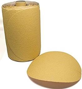 img 2 attached to 🪚 Benchmark Abrasives 6" Discs on a Roll - PSA Gold DA Sanding Paper with Sticky Adhesive Backing - 100 Discs, 320 Grit: Improved SEO-friendly Product Name