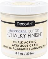🎨 whisper 8-ounce deco art adc-03 americana chalky finish paint: transform your décor with ease logo