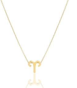 img 3 attached to Alluring AEVIO Constellation Horoscope ✨ Astrology Jewelry: Perfect Match for Girls' Style