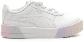 img 1 attached to PUMA Unisex Sneaker 👟 White Metallic Toddler Shoes for Boys