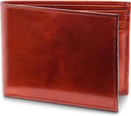 👔 bosca leather executive wallet cognac: stylish men's accessory for wallets, card cases & money organizers logo