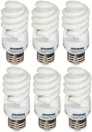 💡 sylvania 13w cfl t2 spiral light bulb, 60w equivalent, 850 lumens, 2700k soft white, non-dimmable - 6 pack (soft white) – enhanced for seo logo
