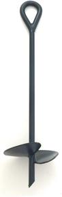 img 4 attached to 🌳 Gibbon Slacklines Ground Screw - 70cm Length, 20cm Width Plate - Earth Anchor for Slacklining Without Trees