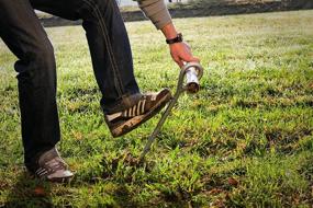 img 1 attached to 🌳 Gibbon Slacklines Ground Screw - 70cm Length, 20cm Width Plate - Earth Anchor for Slacklining Without Trees