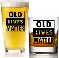 lives matter glass whiskey scotch logo