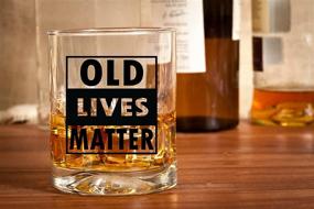 img 1 attached to Lives Matter Glass Whiskey Scotch