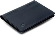 foxhackle: stylish handmade leather men's wallets, card cases & money organizers for sleek organization logo