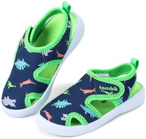 img 4 attached to Ultimate Comfort and Style: Tombik Toddler Breathable Walking Sandals for Girls