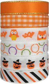 img 2 attached to DUOQU Halloween Grosgrain Printed Element