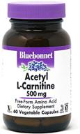 bluebonnet acetyl l carnitine vitamin capsules logo